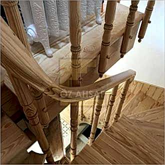 Tarihi Eser Ahşap Küpeşte 